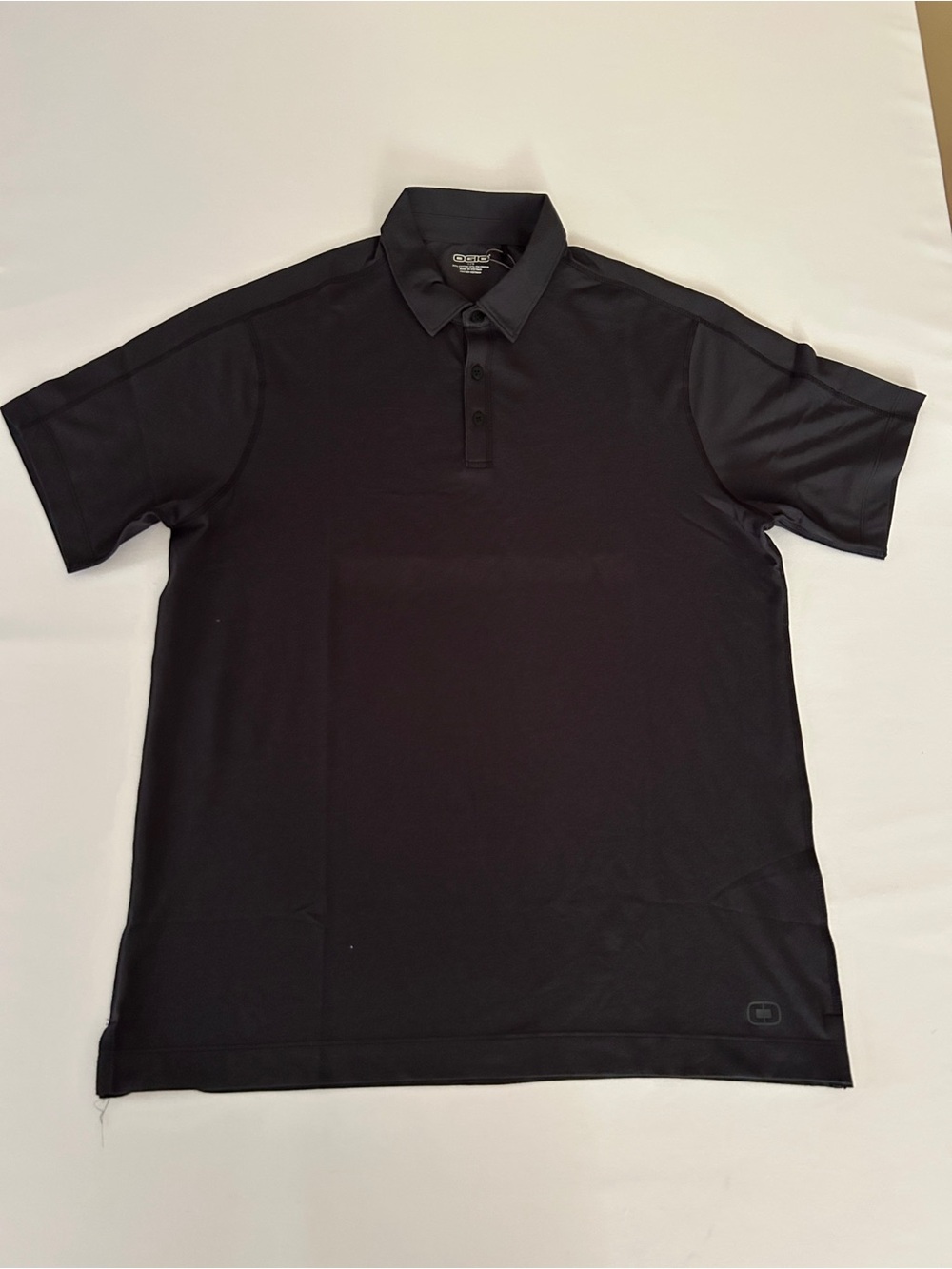OGIO Men's Black Polo Shirt - Short Sleeve Performance - Picture 2 of 7